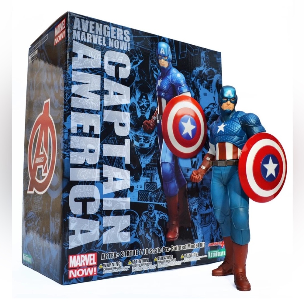 KOTOBUKIYA Captain America Artfx+Statue 1:10 Scale